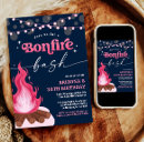 Zoek naar vuur uitnodigingen Roze