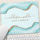 Zoek naar blauw marmer muismatten Glitter