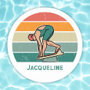 Zoek naar zwemmers stickers Voor haar