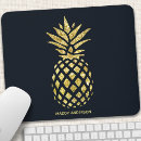 Zoek naar ananas muismatten Goud