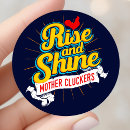 Zoek naar grappige haan stickers Kippen