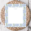 Zoek naar hydrangea notitieblokken Blauw