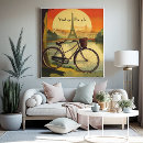 Zoek naar vintage fiets kunst Voor haar