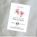 Zoek naar voeten uitnodigingen Jongen of meisje