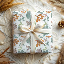 Zoek naar herfst bladeren cadeaupapier Modern