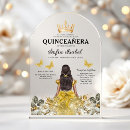 Zoek naar gold quinceanera uitnodigingen Gast