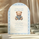 Zoek naar teddy bear babyshower uitnodigingen Modern