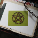 Zoek naar pentagram briefkaarten Wicca