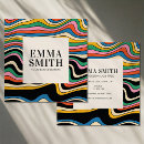 Zoek naar lijnen visitekaartjes Strepen