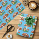 Zoek naar paddestoelen cadeaupapier Elk persoon