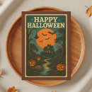 Zoek naar vintage halloween kaarten Oranje