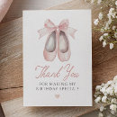 Zoek naar balletschoenen kaarten Dank u