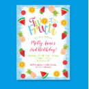 Zoek naar tropisch fruit uitnodigingen Tutti frutti