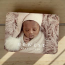 Zoek naar birth announcement magneten Dank u