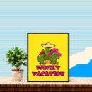 Zoek naar grappige cactus kunst Schattig