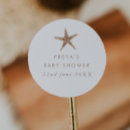 Zoek naar shell stickers Oceaan baby shower