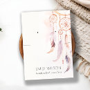 Zoek naar dreamcatcher visitekaartjes Waterverf