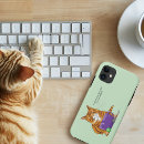 Zoek naar oranje kat iphone hoesjes Groen