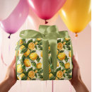 Zoek naar voedsel cadeaupapier Waterverf