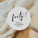 Zoek naar 40ste stickers Stijlvol