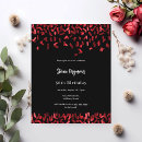 Zoek naar zwarte rode verjaardag uitnodigingen Gast