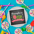 Zoek naar chalkboard papieren servetten 1e verjaardag