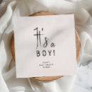 Zoek naar baby jongen servetten Gast