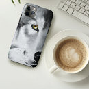 Zoek naar witte wolf iphone hoesjes Zwart
