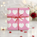 Zoek naar hart cadeaupapier Roze