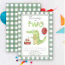 Zoek naar krokodil uitnodigingen Waterverf