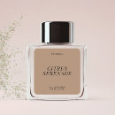 Zoek naar parfum etiketten Productlabel