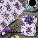 Zoek naar paarse vlinder cadeaupapier Elk persoon