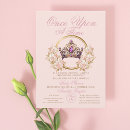 Zoek naar prinses babyshower uitnodigingen Er was eens