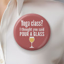 Zoek naar glas buttons Grappig