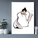 Zoek naar japans sumi e posters Bevroren
