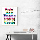 Zoek naar vele kleuren posters Voor iedereen