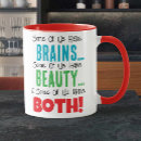 Zoek naar hersenen mokken Brein