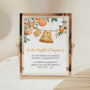 Zoek naar vruchten posters Oranje