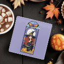 Zoek naar vintage halloween onderzetters Pompoenen