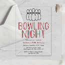 Zoek naar bowling posters uitnodigingen Modern