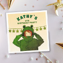 Zoek naar groene kikker servetten Schattig