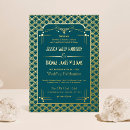 Zoek naar antiek huwelijk uitnodigingen Kunstdeco