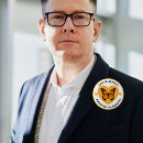 Zoek naar oranje vlinder buttons Zwart