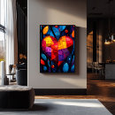 Zoek naar abstract hart posters Voor iedereen