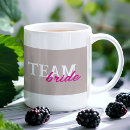 Zoek naar team bruid mokken Vrijgezellenfeest