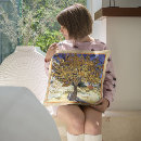 Zoek naar hemel blauw kussens Van gogh