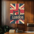 Zoek naar vintage londen posters Generatief element