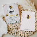 Zoek naar bee first birthday uitnodigingen Baby meisje