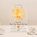 Zoek naar zon uitnodigingen Waterverf