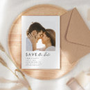 Zoek naar minimalist wedding save the dates Gast